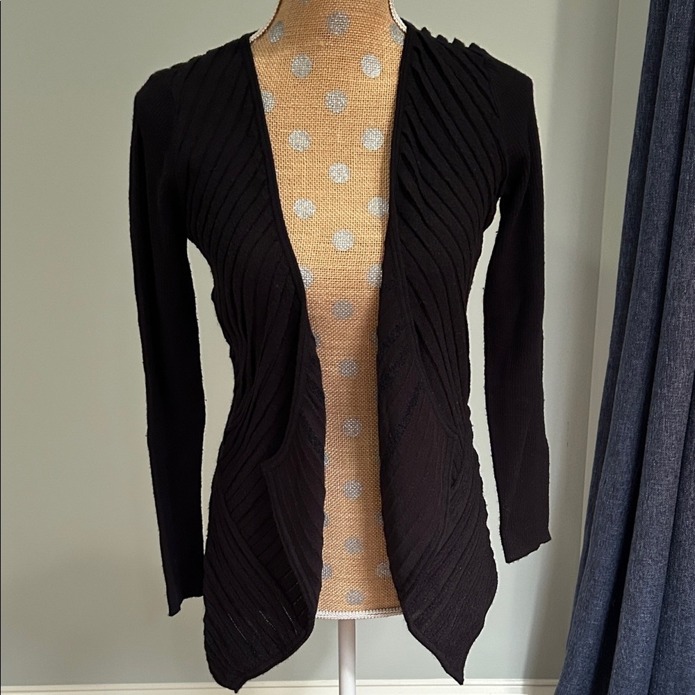 EILEEN FISHER OPEN CARDIGAN XS